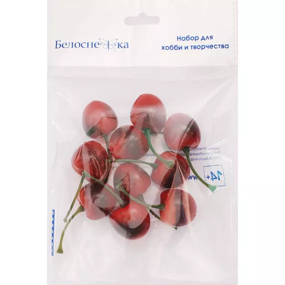 Муляж Белоснежка Ягоды черешни 4600-SB, изображение 2
