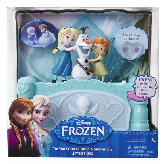 Музыкальная шкатулка для драгоценностей Disney Frozen 88516, изображение 2