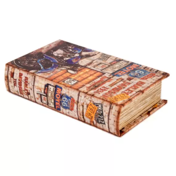 Шкатулка-фолиант Харлей Девидсон, 21x13x5 см, изображение 2