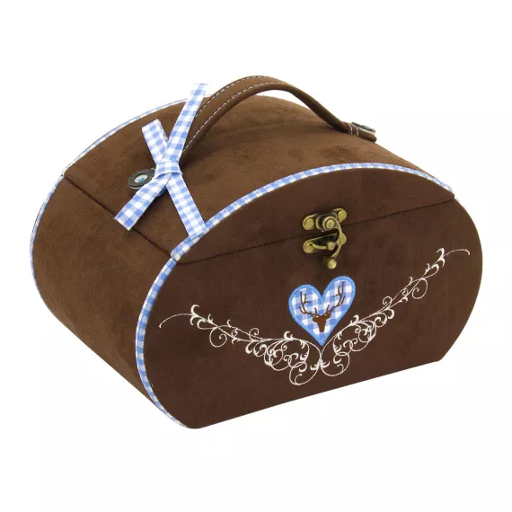 Шкатулка для украшений в форме сундучка Friedrich Lederwaren 23327-5, изображение 2