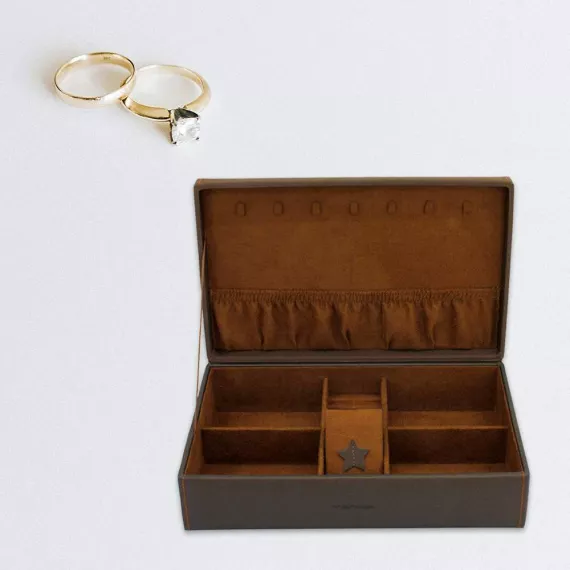 Шкатулка для для украшений Friedrich Lederwaren 20103-3, изображение 2