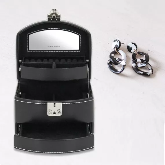 Шкатулка для украшений-автомат Friedrich Lederwaren 26102-2, изображение 2