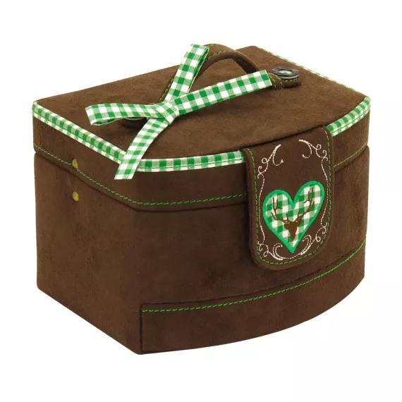 Шкатулка для украшений-автомат Friedrich Lederwaren 23325-7, изображение 2