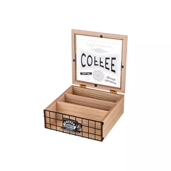 Шкатулка Д/Чая Коллекция Coffee & Tea Time 24*24*9См 124-186, изображение 2