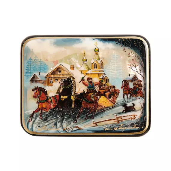 Шкатулка Тройка Art East, изображение 2