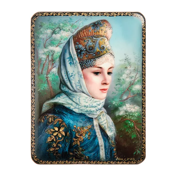 Шкатулка в технике декупаж Сударыня (10х8х3,5) Art East, изображение 2