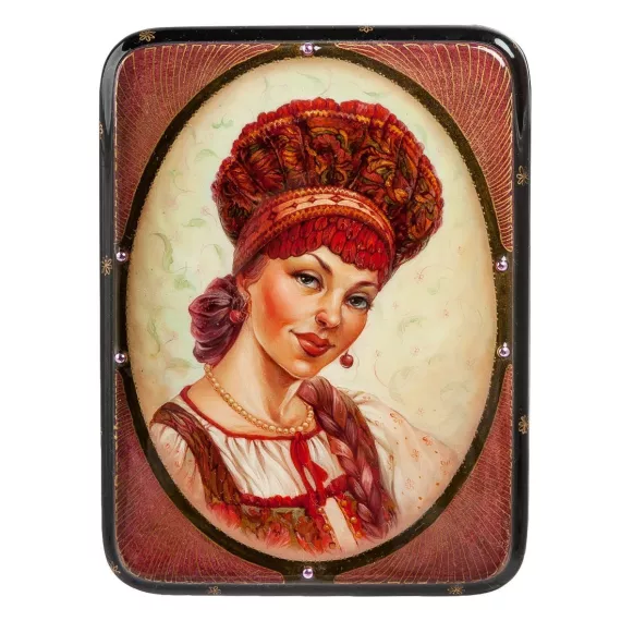 Шкатулка В кокошнике исп. Данченко Art East, изображение 2