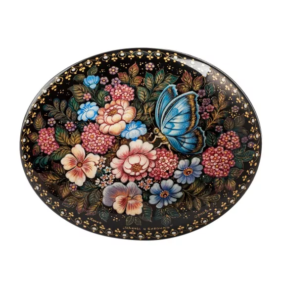 Шкатулка Цветы и бабочка Орлова Art East, изображение 2