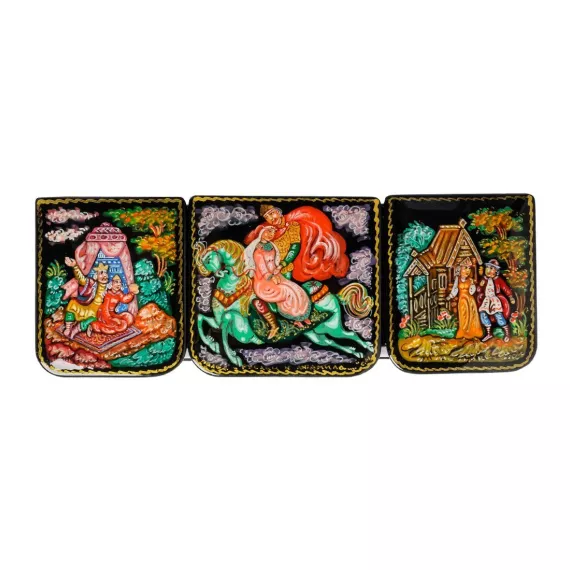 Шкатулка Руслан и Людмила С.М. 18х6,5 Art East, изображение 2