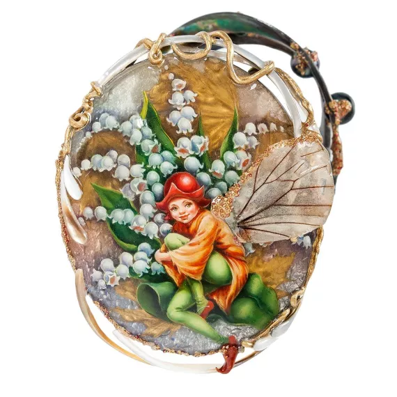 Шкатулка Мотылек авт. Шеншины Art East, изображение 2