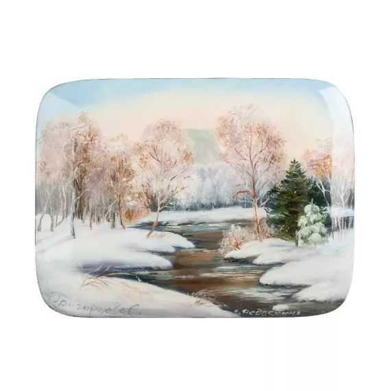 Шкатулка Зима Григорьева. С Art East, изображение 2