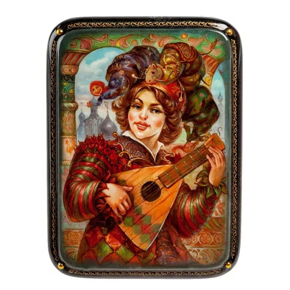 Шкатулка Скоморох исп. Данченко Art East, изображение 2