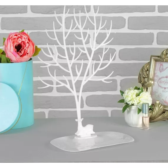 Подставка для украшений Дерево, белый, 25 х 15 х 41 см, изображение 2