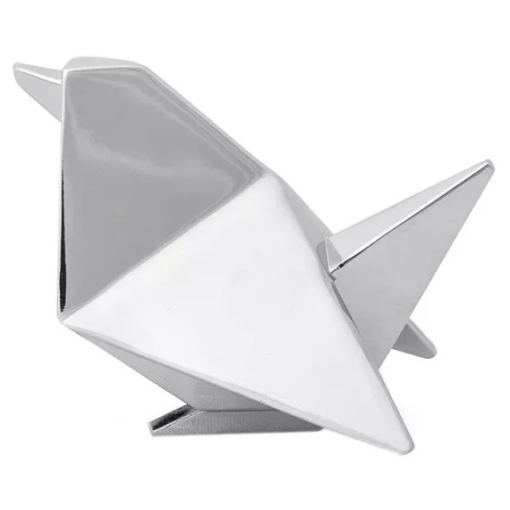 Держатель для колец Origami птица хром, изображение 3