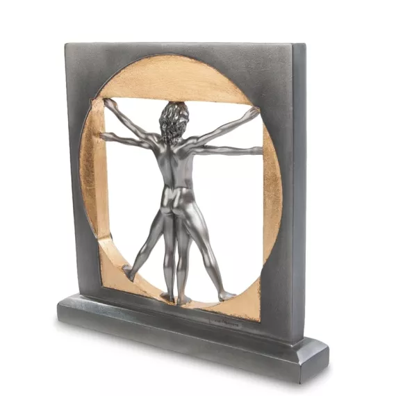 Статуэтка Витрувианский человек (Леонардо да Винчи) Veronese, изображение 2