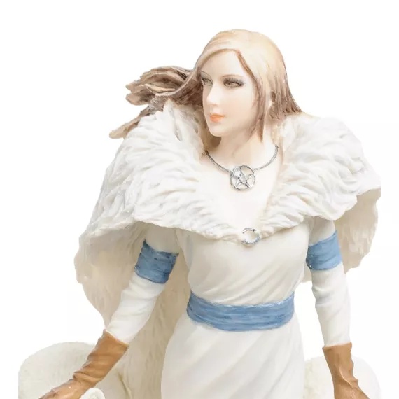 Статуэтка Девушка и волки Зимние стражи Veronese, изображение 3