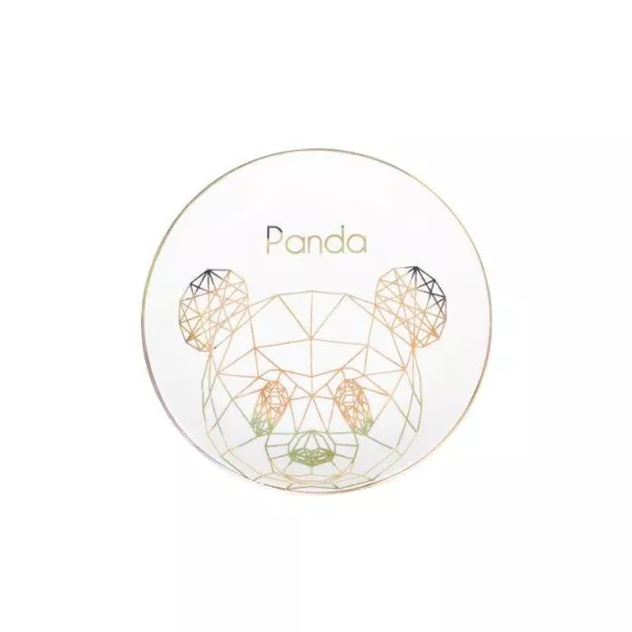 Декоративная тарелочка для мелочей Панда из фаянса арт.79313 Феникс-Презент, изображение 2
