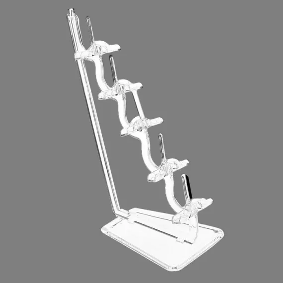Подставка под очки, прозрачный, 14,5 x 15,5 x 36 см, изображение 2