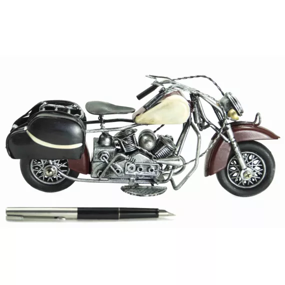 Ретро модель мотоцикла ART&CRAFT 23см, изображение 2