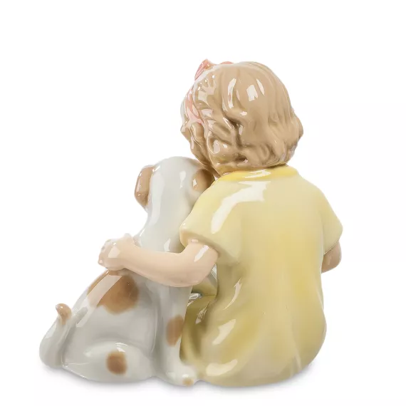 Фигурка Девочка с собачкой Pavone CMS-12/20, изображение 2