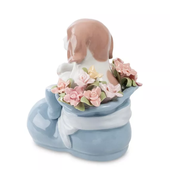 Фигурка Щенок Башмачок радости голуб. Pavone CMS-15/87, изображение 2