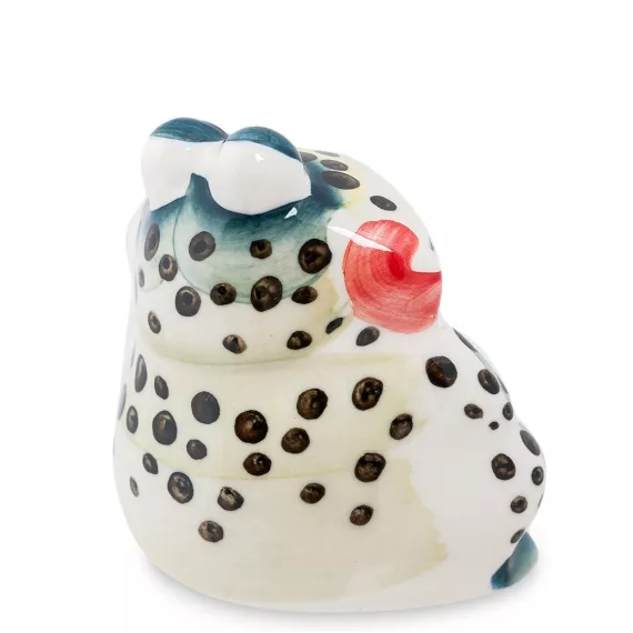 Фигурка Лягушка-Квакша цв. (Гжельский фарфор), изображение 2