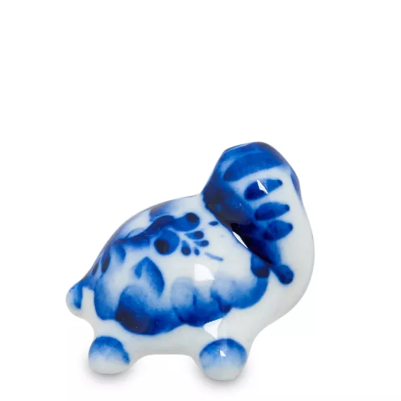Фигурка Черепашка (Гжельский фарфор), изображение 2