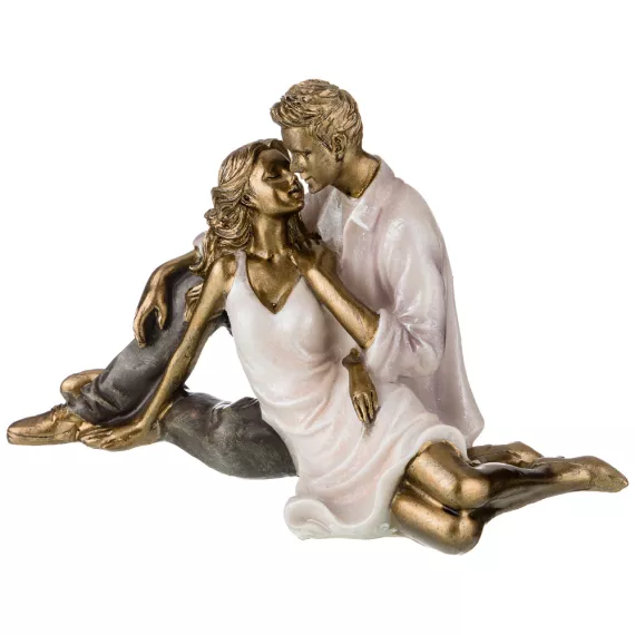 Статуэтка Влюбленные 16,5*11*11,5 см. серия Фьюжн Lefard_162-727, изображение 2