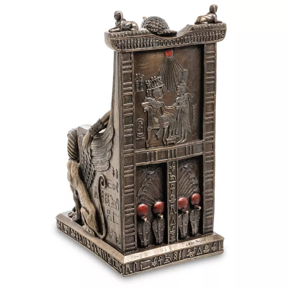 Статуэтка Египетская царица на троне Veronese, изображение 3