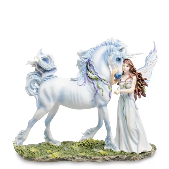 Статуэтка Ангел и Единорог (Джоди Бергсма) Veronese, изображение 2