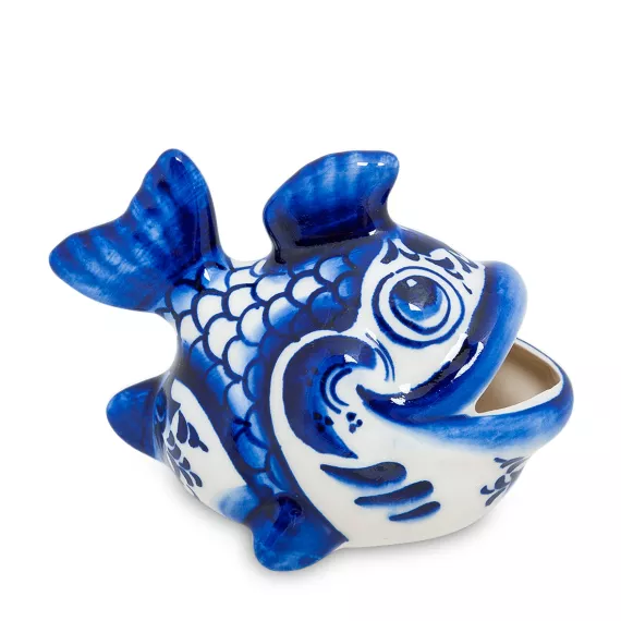 Фигурка Рыба бол. (Гжельский фарфор), изображение 2