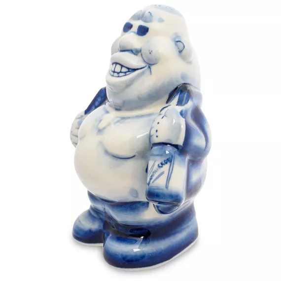 Фигурка Новый руссий (Гжельский фарфор) ГЛ-457, изображение 2