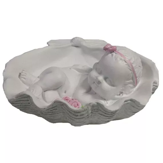 Фигура Хорошие сувениры Ангел в ракушке левый 4302465, изображение 2