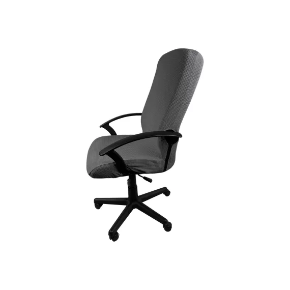 Чехол на мебель для компьютерного кресла ГЕЛЕОС 314Л, размер L, кубик, тёмно-серый ГЧ00314Л, изображение 2