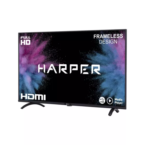 LED Телевизор Full HD Harper 40F720T Frameless NEW, изображение 2