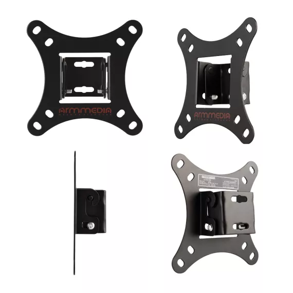 Кронштейн для телевизора настенный наклонный Arm Media LCD-02 15"-32" до 20 кг, изображение 2