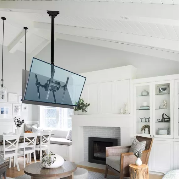 Кронштейн потолочный для 2-х телевизоров наклонно-поворотный Arm media LCD-1850 26"-65", изображение 2