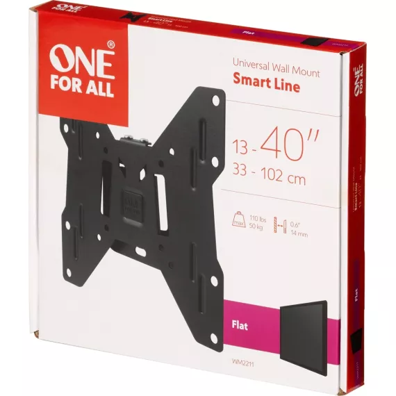 Кронштейн для телевизора One For All WM2211 Black, изображение 2