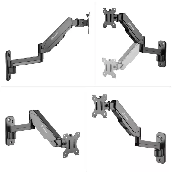 Кронштейн для телевизора 13"-34" ONKRON G150 настенный, чёрный, изображение 2