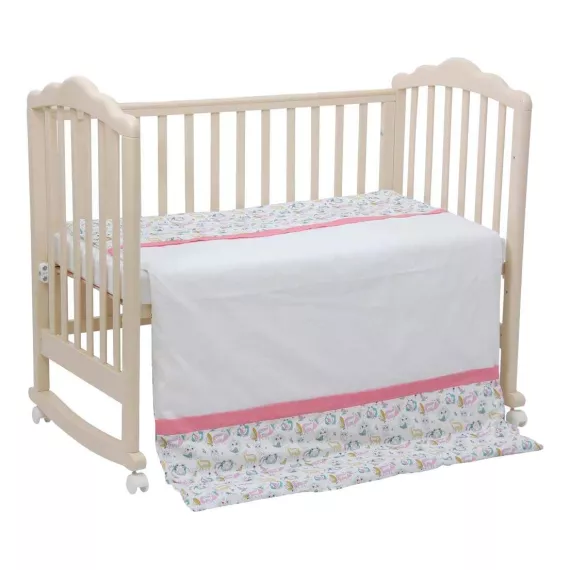 Комплект детского постельного белья Disney Последний богатырь. Лес розовый Polini 3 предм., изображение 2