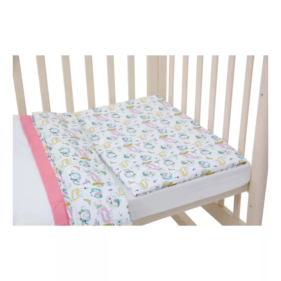 Комплект детского постельного белья Disney Последний богатырь. Лес розовый Polini 3 предм., изображение 3