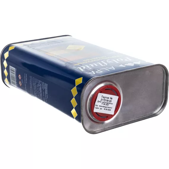 Гидроизолирующее средство Polyfluid защита от влаги 1 л ALPA 1004026, изображение 2