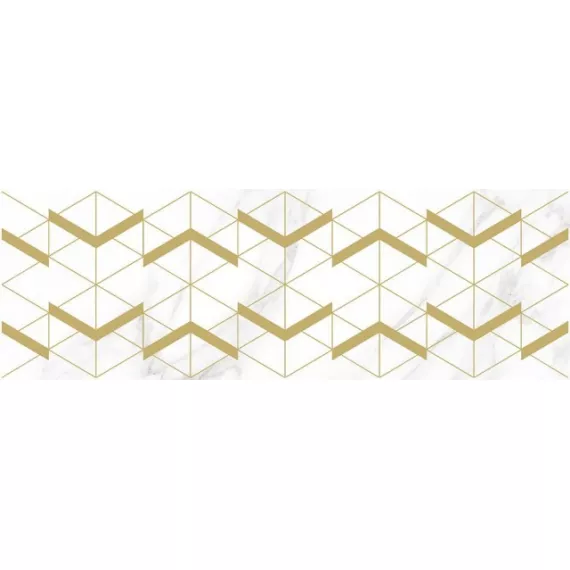 Декор Camelot Wing белый 20x60 Laparet