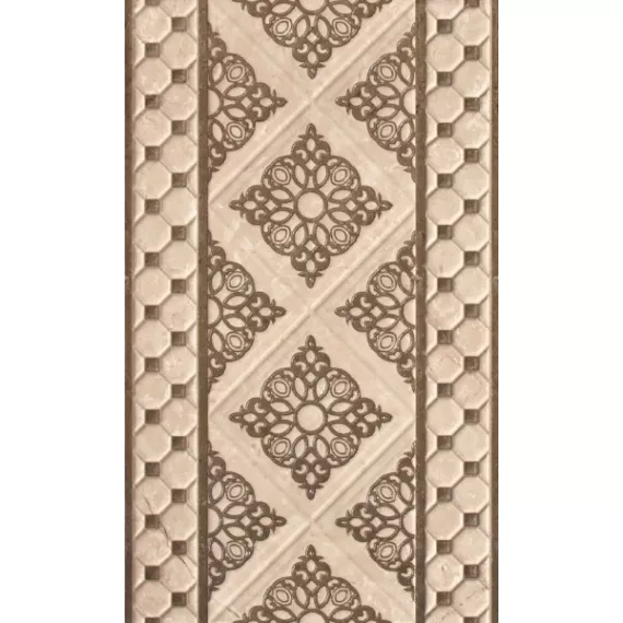 Декор Elegance Beige decor 01 30x50 Gracia Ceramica