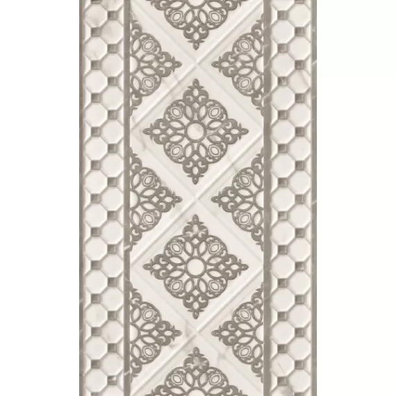 Декор Elegance Grey decor 01 30x50 Gracia Ceramica