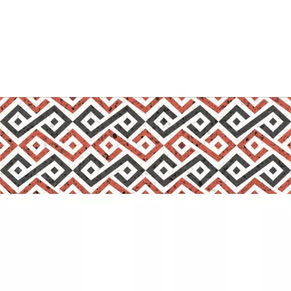 Декор Molle Red Decor 01 30x90 Gracia Ceramica
