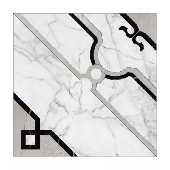 Декор Marble Trend Carrara K-1000/MR/d01-cut 60x60 Kerranova