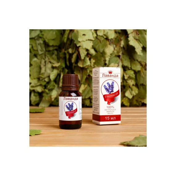 Эфирное масло Сималенд Лаванда флакон-капельница, 15 мл 2496214, изображение 2