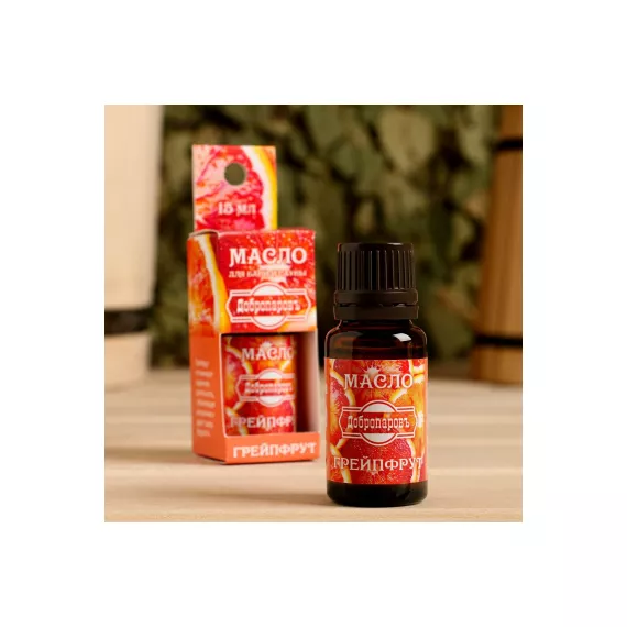 Эфирное масло Добропаровъ Грейпфрут с подвесом, 15 мл 7475167, изображение 2