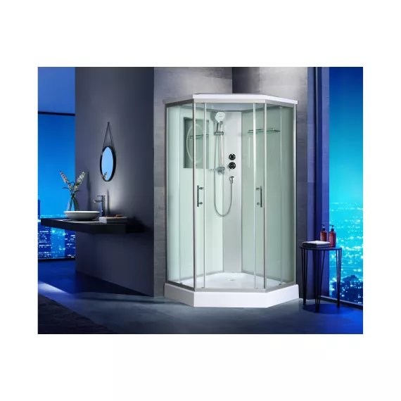 Душевая кабина WeltWasser WW500 NESSE 100х100х2170 мм 1002 10000003281, изображение 2